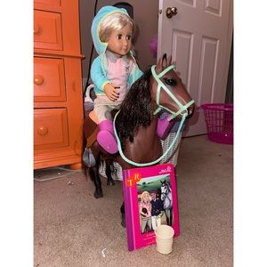 Our generation horse + OG riding doll
